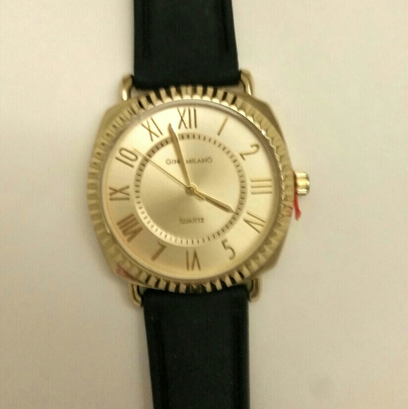 Black and Gold Watch, Black Luxury Watch - Picture 3 of 5